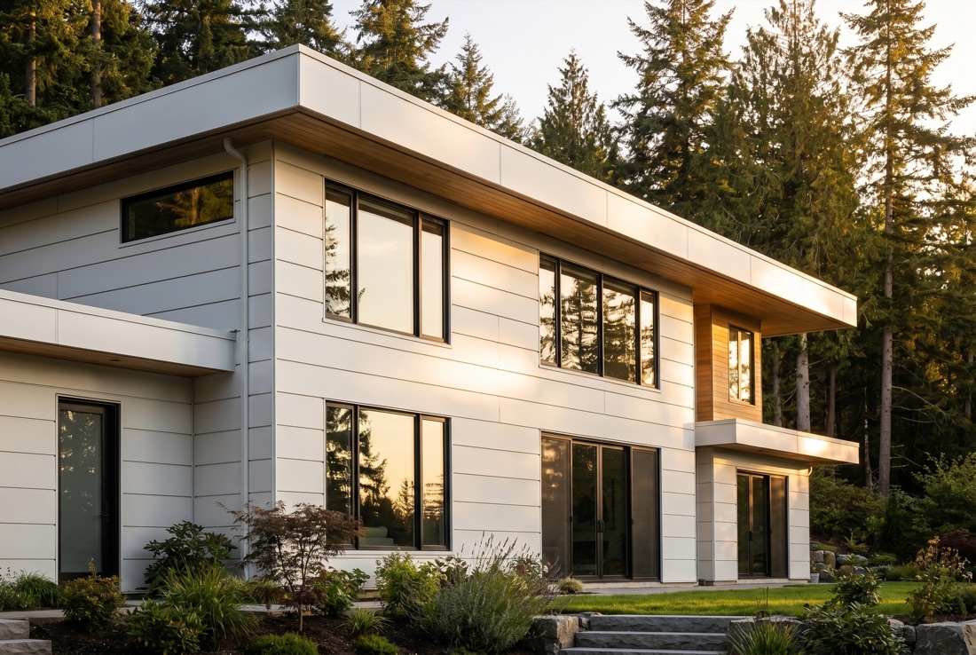 Cascadia Cascadia Classic SMP finish on a BC exterior